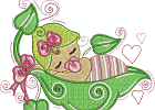 Sweet pea Girl 008 5 Inch